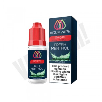 AQUA VAPE 50/50 - Fresh Menthol -  10ml